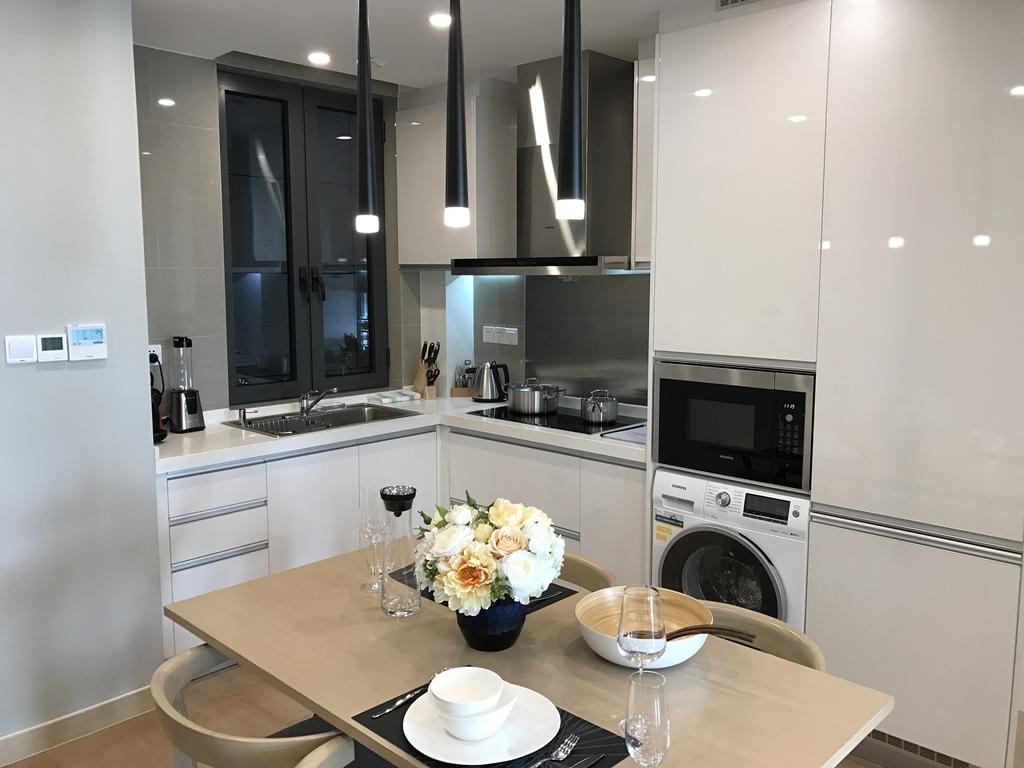 One Sunland Serviced Suites Managed By Lanson Place Şanghay Oda fotoğraf