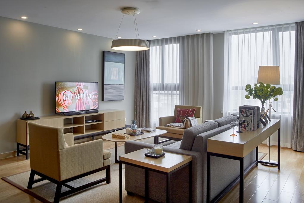 One Sunland Serviced Suites Managed By Lanson Place Şanghay Dış mekan fotoğraf