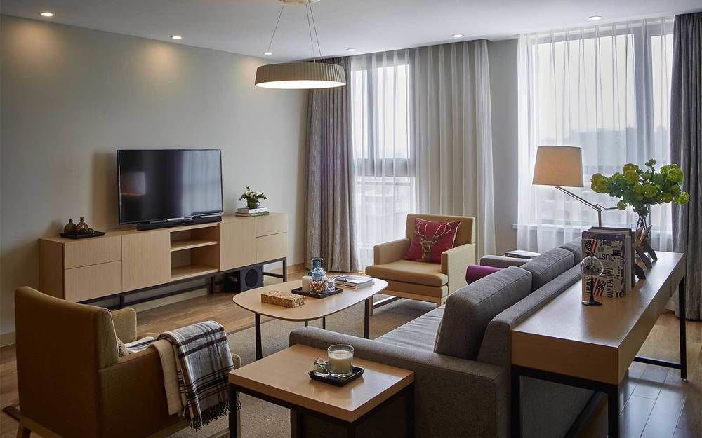 One Sunland Serviced Suites Managed By Lanson Place Şanghay Dış mekan fotoğraf