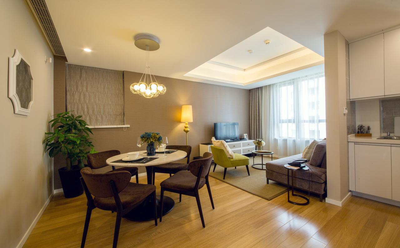 One Sunland Serviced Suites Managed By Lanson Place Şanghay Dış mekan fotoğraf