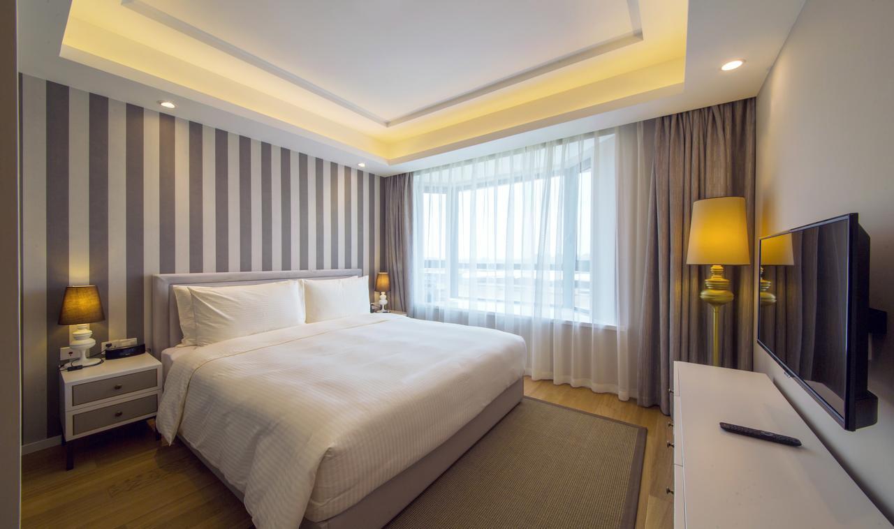 One Sunland Serviced Suites Managed By Lanson Place Şanghay Dış mekan fotoğraf