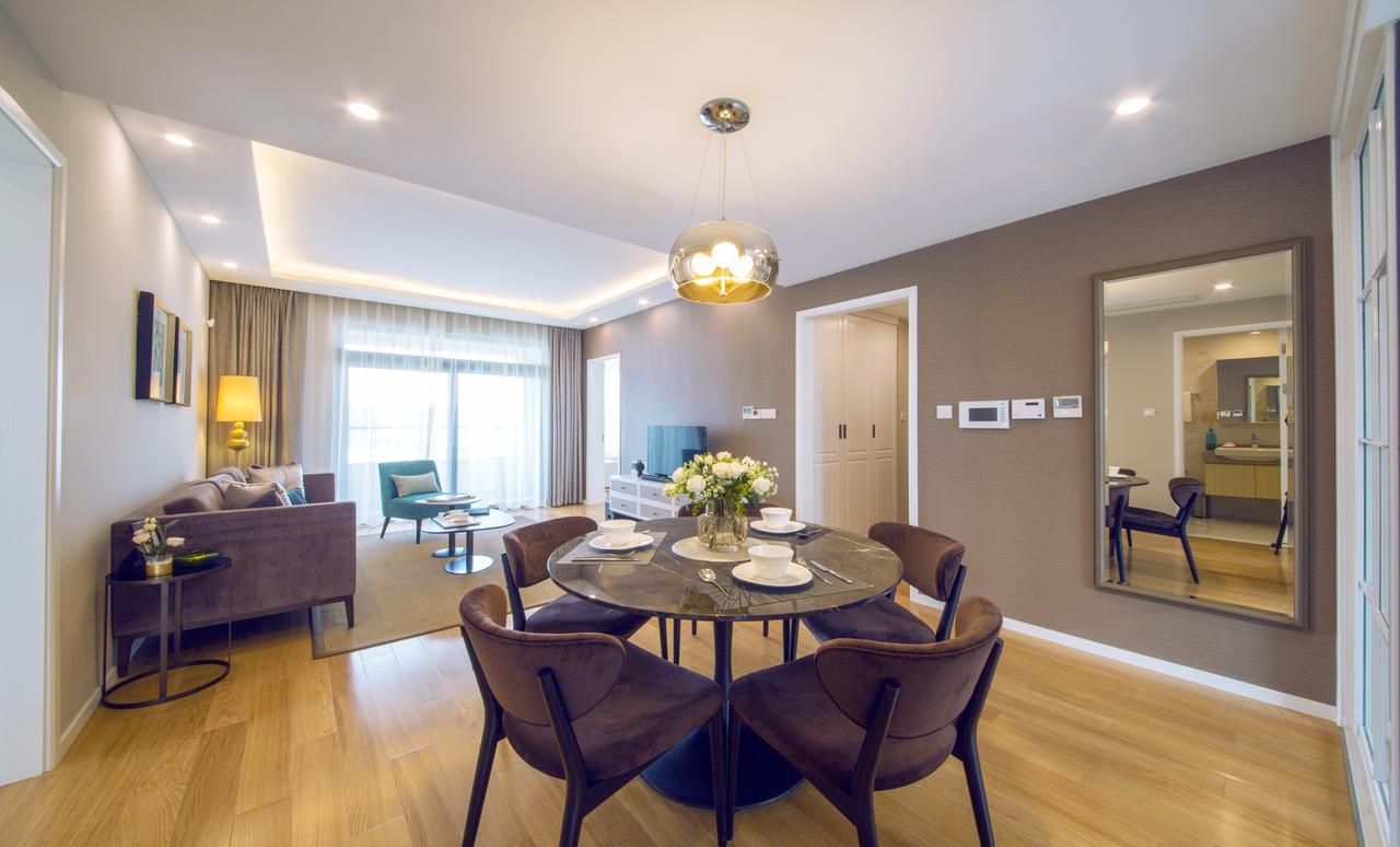 One Sunland Serviced Suites Managed By Lanson Place Şanghay Dış mekan fotoğraf